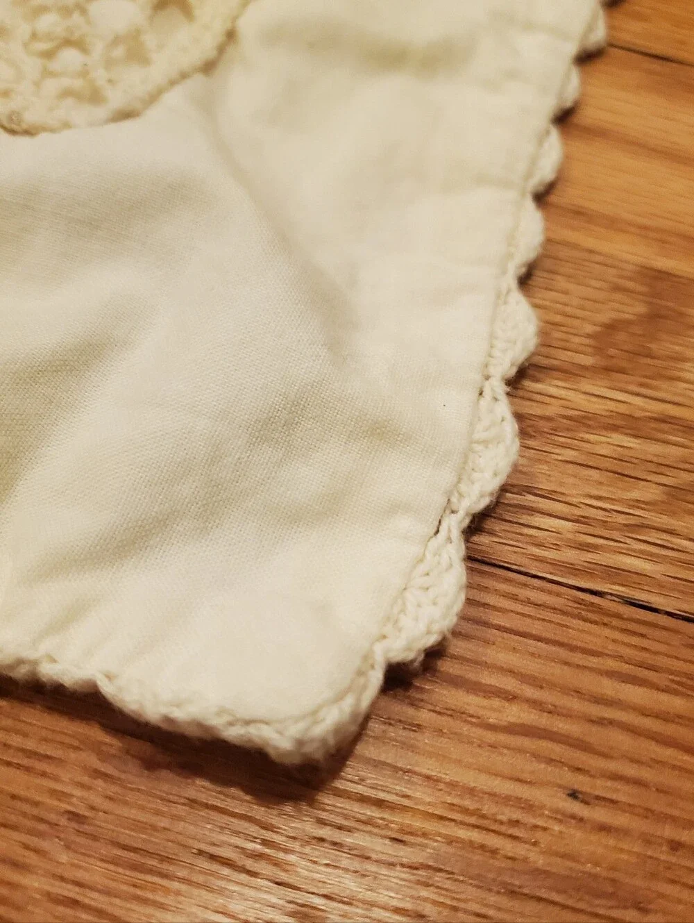 Cream Crochet Large Pillow Covers